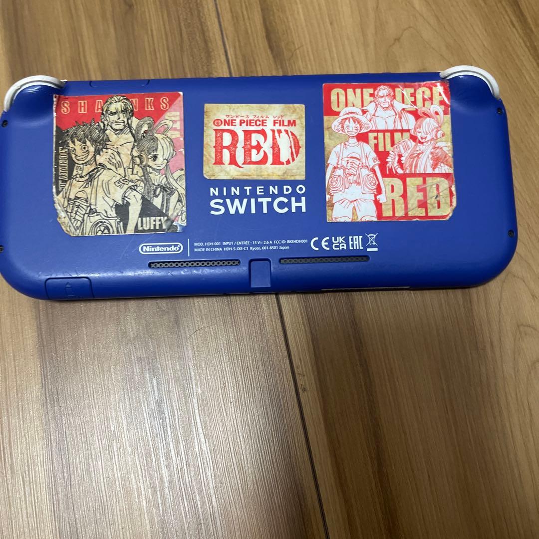 Nintendo Switch Lite ワンピース フィルム RED