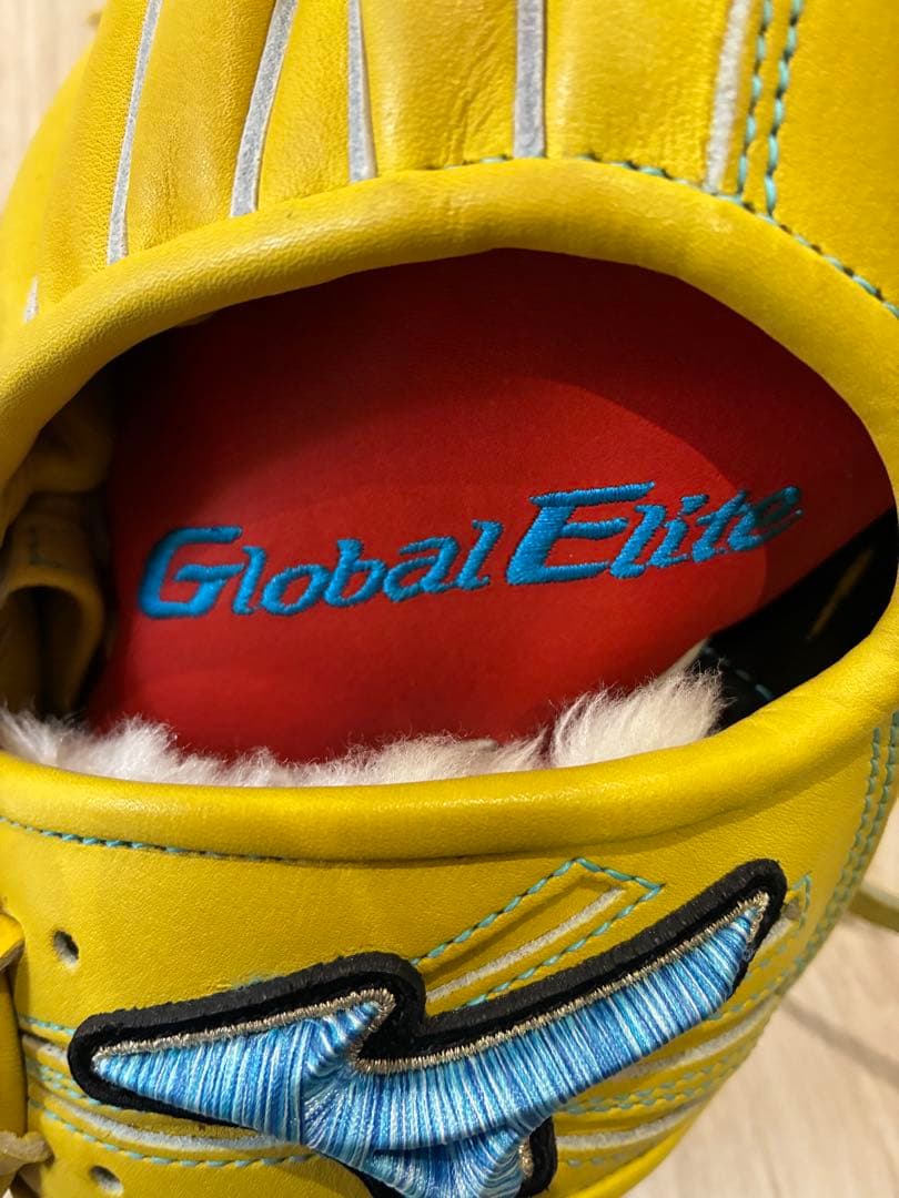 限定 ダイバーシティブルー　軟式　外野　ミズノGlobal Elite