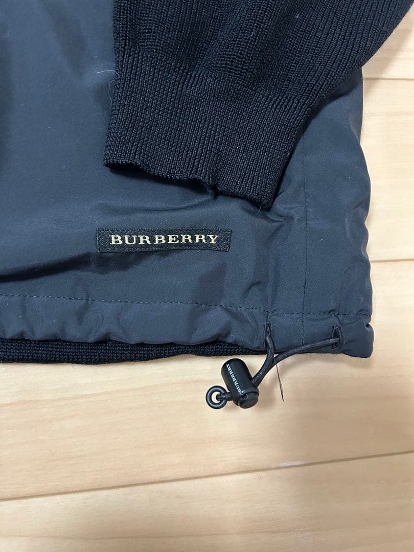 Burberry バーバリー リバーシブル ニットジャケット