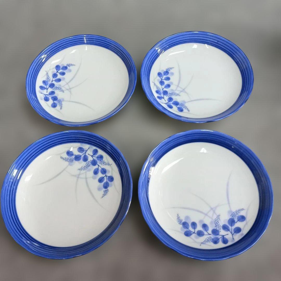 巻萩絵食器セット 18点（美濃焼）