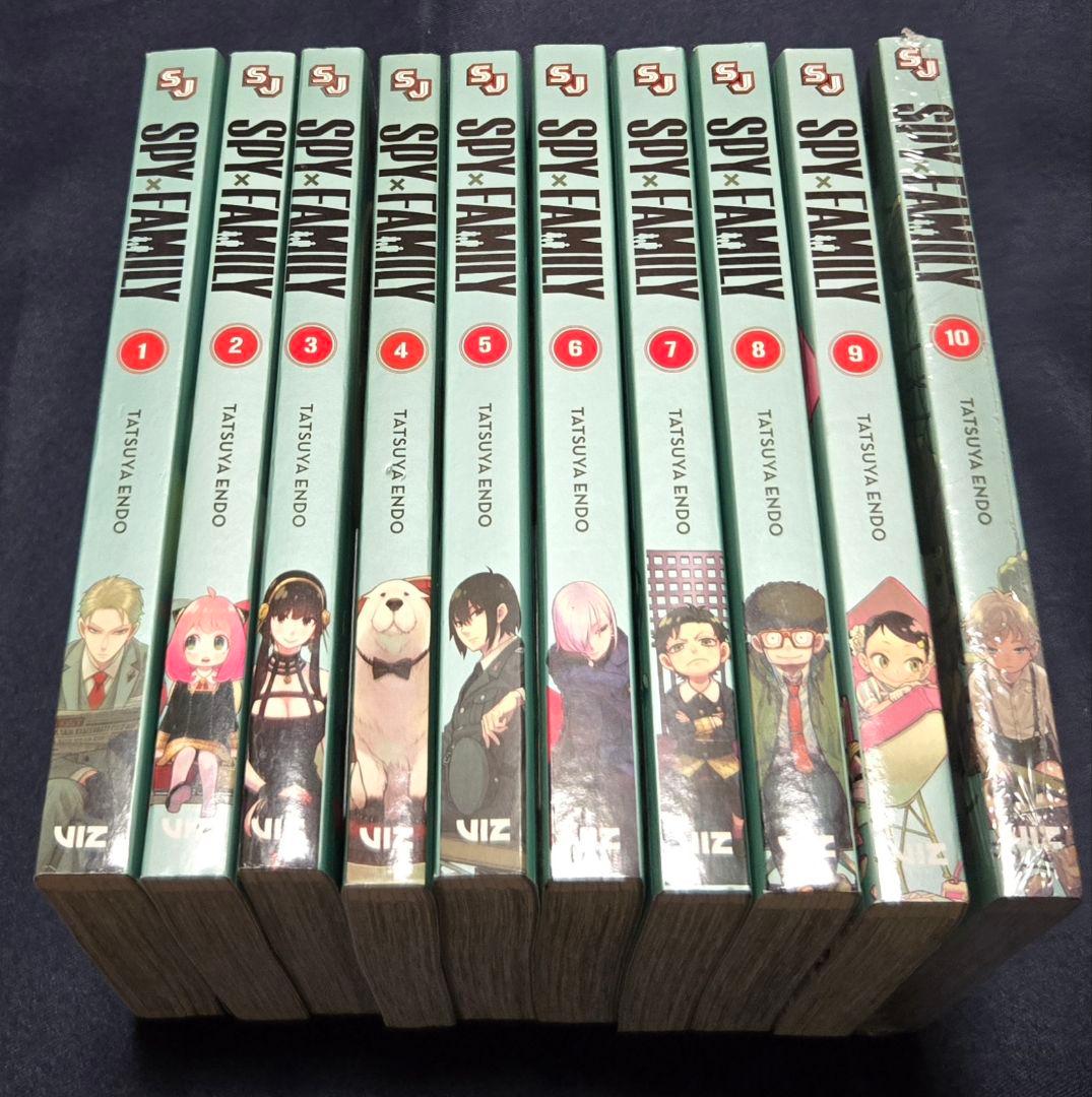 英語版SPY×FAMILY 全10巻セット