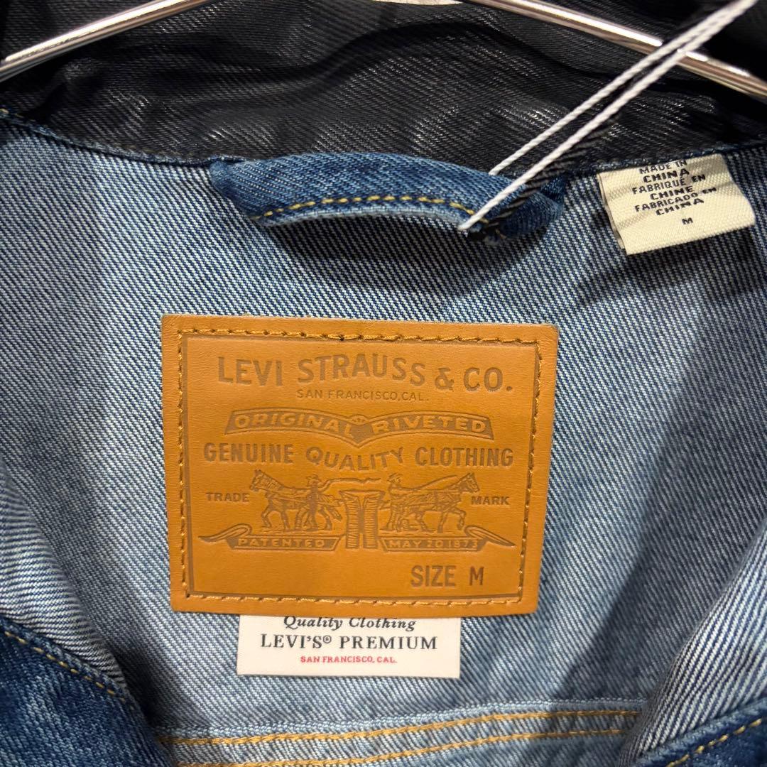 Levi's BIOTOP TYPE 1 TRUCKER BLACK Mサイズ