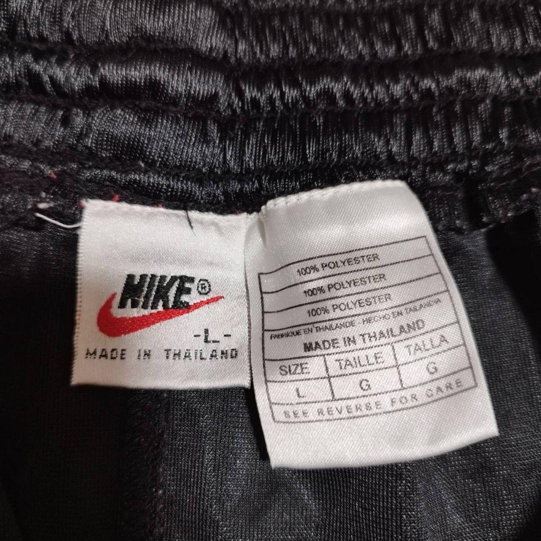 NIKE セットアップ 90s 白タグ バスケ ゲームウェア 黒銀