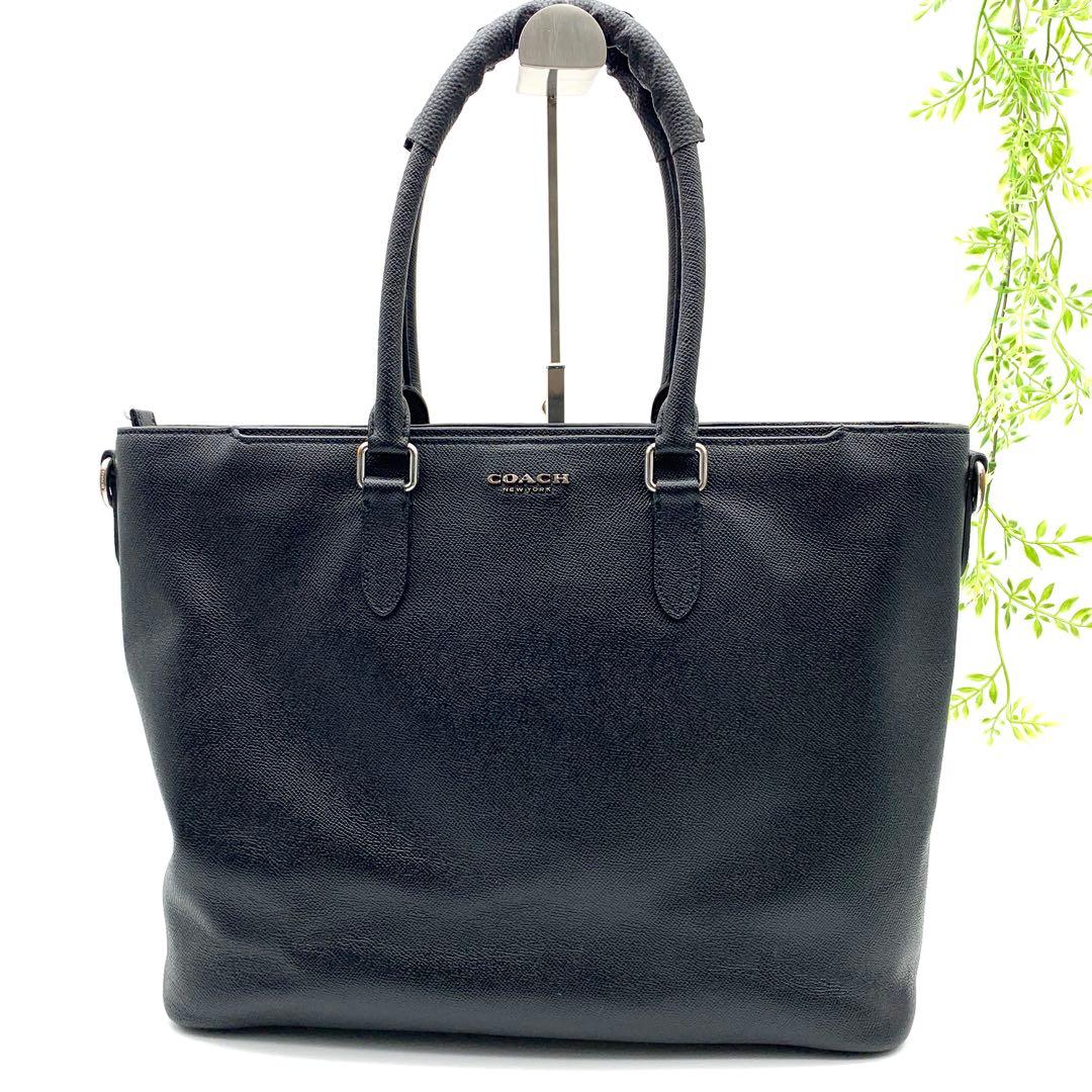 COACH コーチ ベケット 2way ビジネスバッグ 大容量 A4収納可