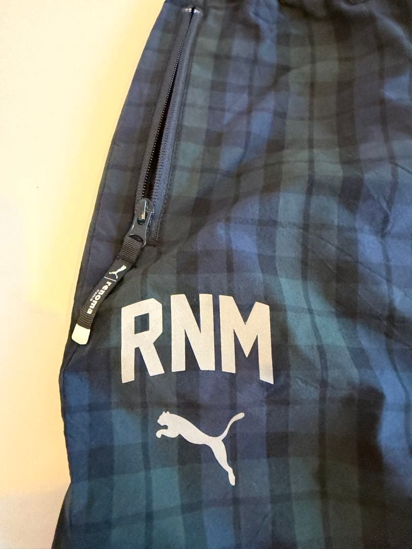 renoma×PUMA チェック柄ジャケットとパンツセット L