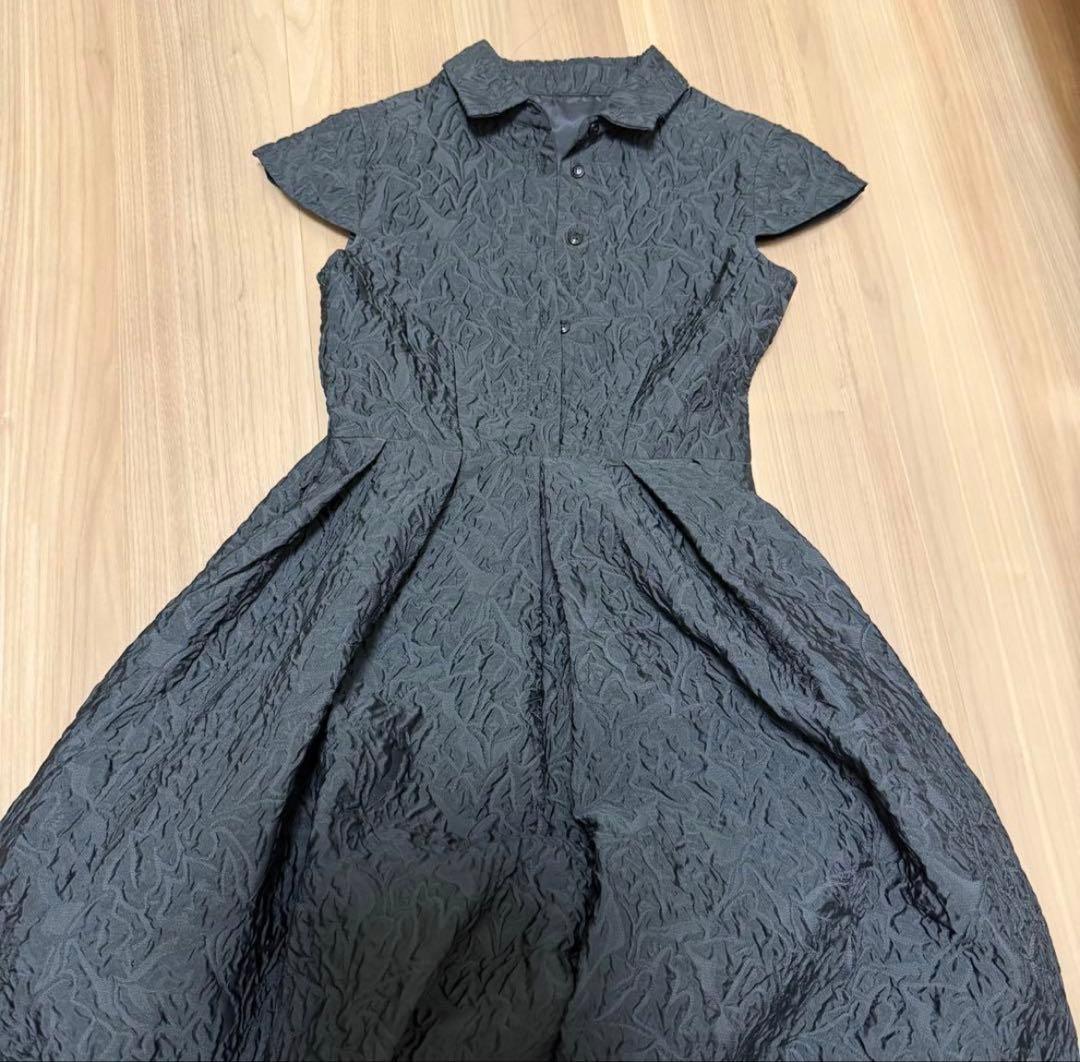 試着のみ♡Birthdaybash JACQUARD HEPBURN DRESS