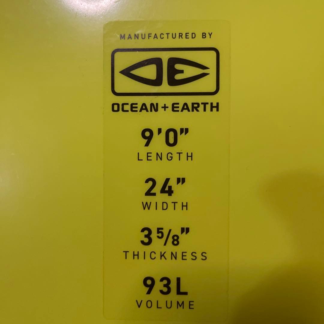 k*t様 OCEAN+EARTH 9'0\" ロングボード　ソフトボード　スポンジ