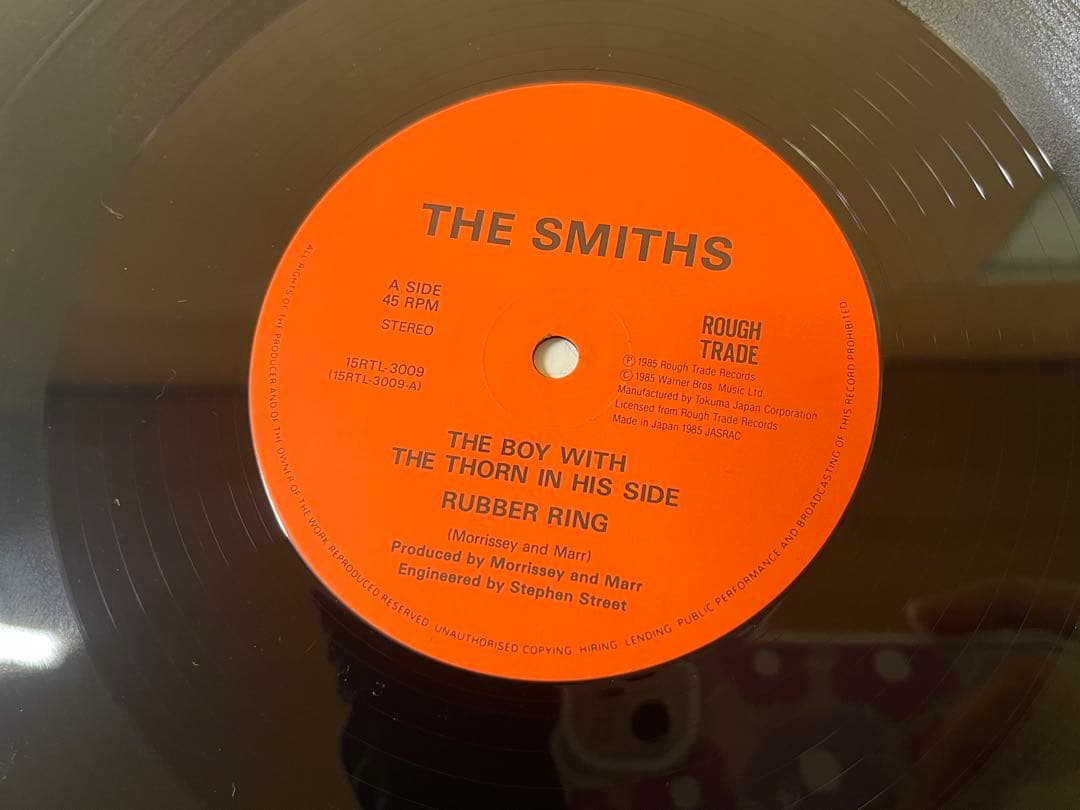 M*G様 G758 美盤 The Smiths 心に茨を持つ少年 帯付 レコード
