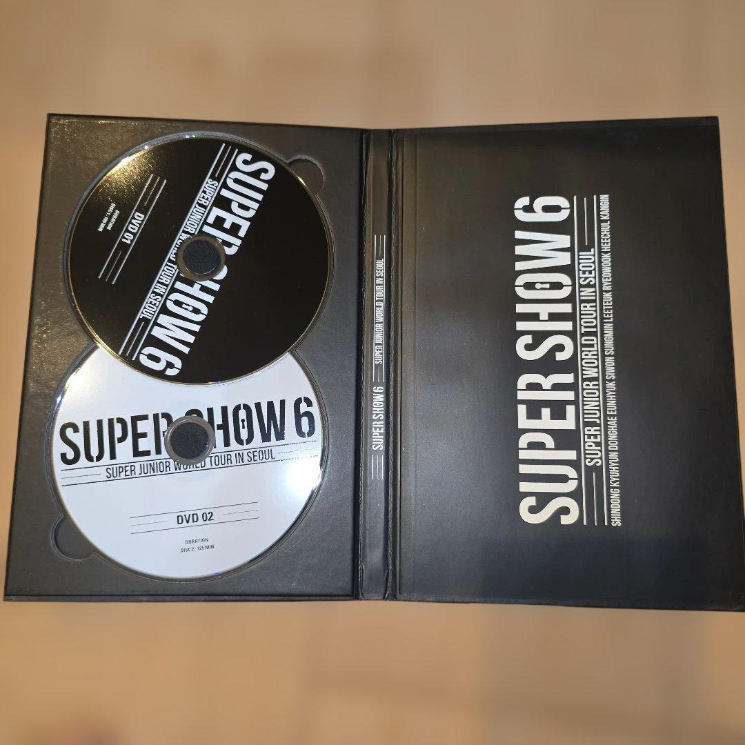 SUPER JUNIOR SUPER SHOW 6 DVD 2枚組