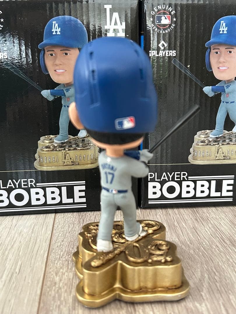 B*Y様 50/50大谷翔平ミニバブルヘッドボブルヘッドMLB 11.5cm 即