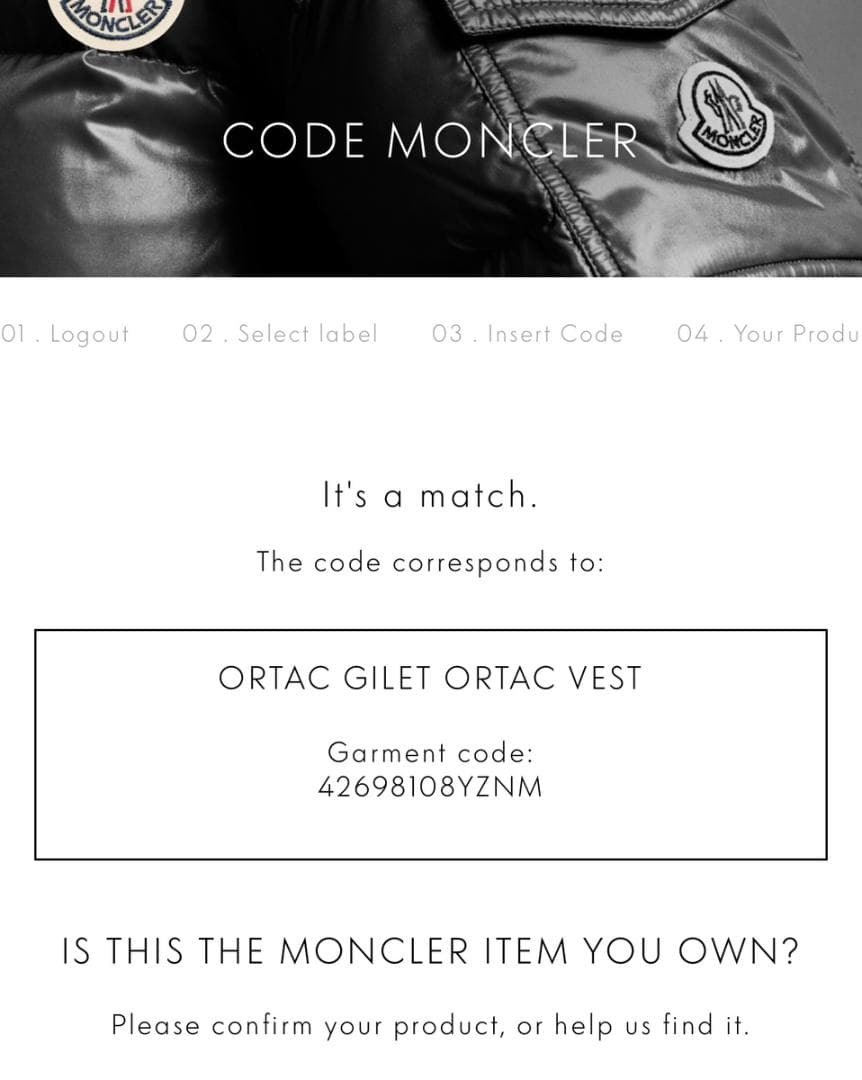 【美品サイズ3】モンクレール ORTAC GILET ダウンベスト ネイビー 黒