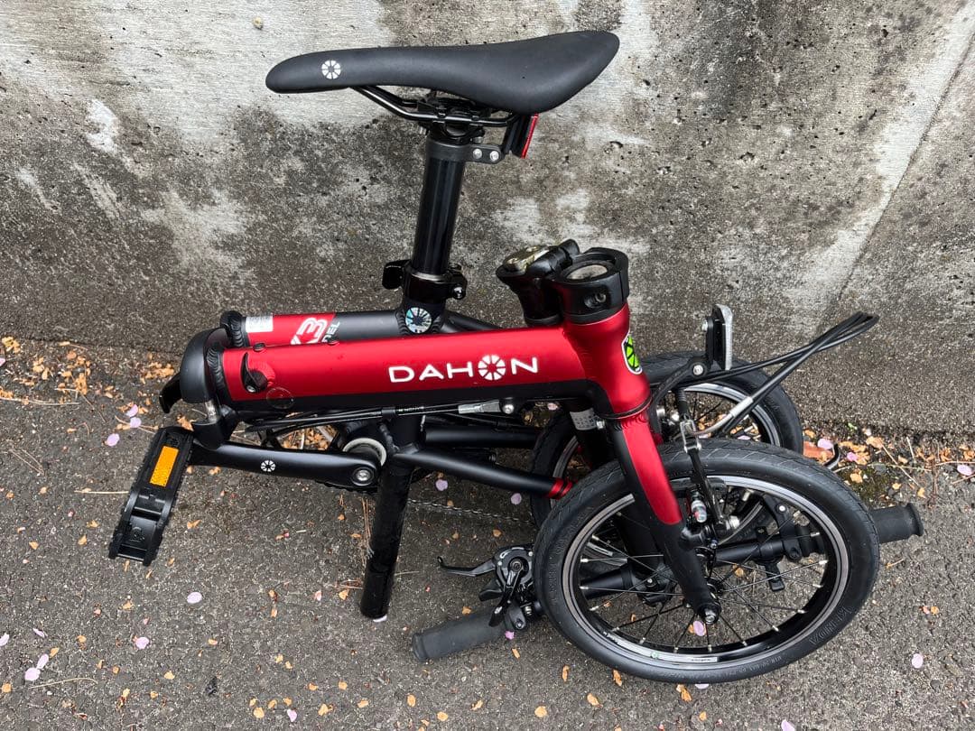 DAHON K3 折りたたみ自転車 RED/BLACK