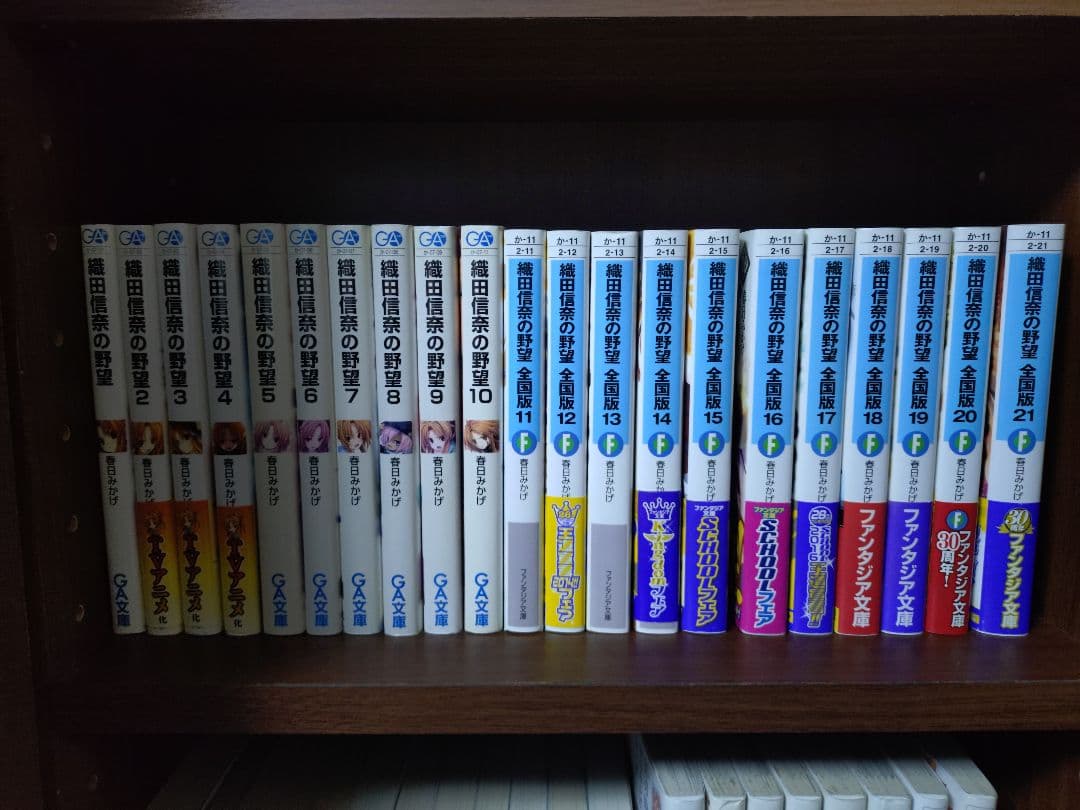 【ライトノベル】織田信奈の野望 ラノベ全22巻＋外伝＋漫画版 計41冊まとめ売り