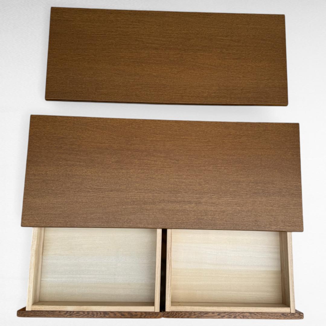美品 浜本工芸 本棚 日本製 高級ナラ材 頑丈 たっぷり収納