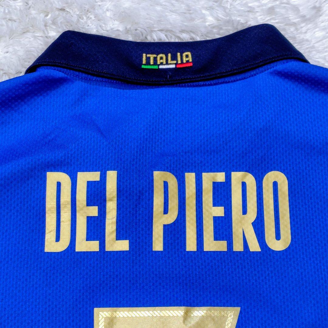 イタリア代表　EURO 2020　ユニフォーム　PUMA　デルピエロ　半袖　XL