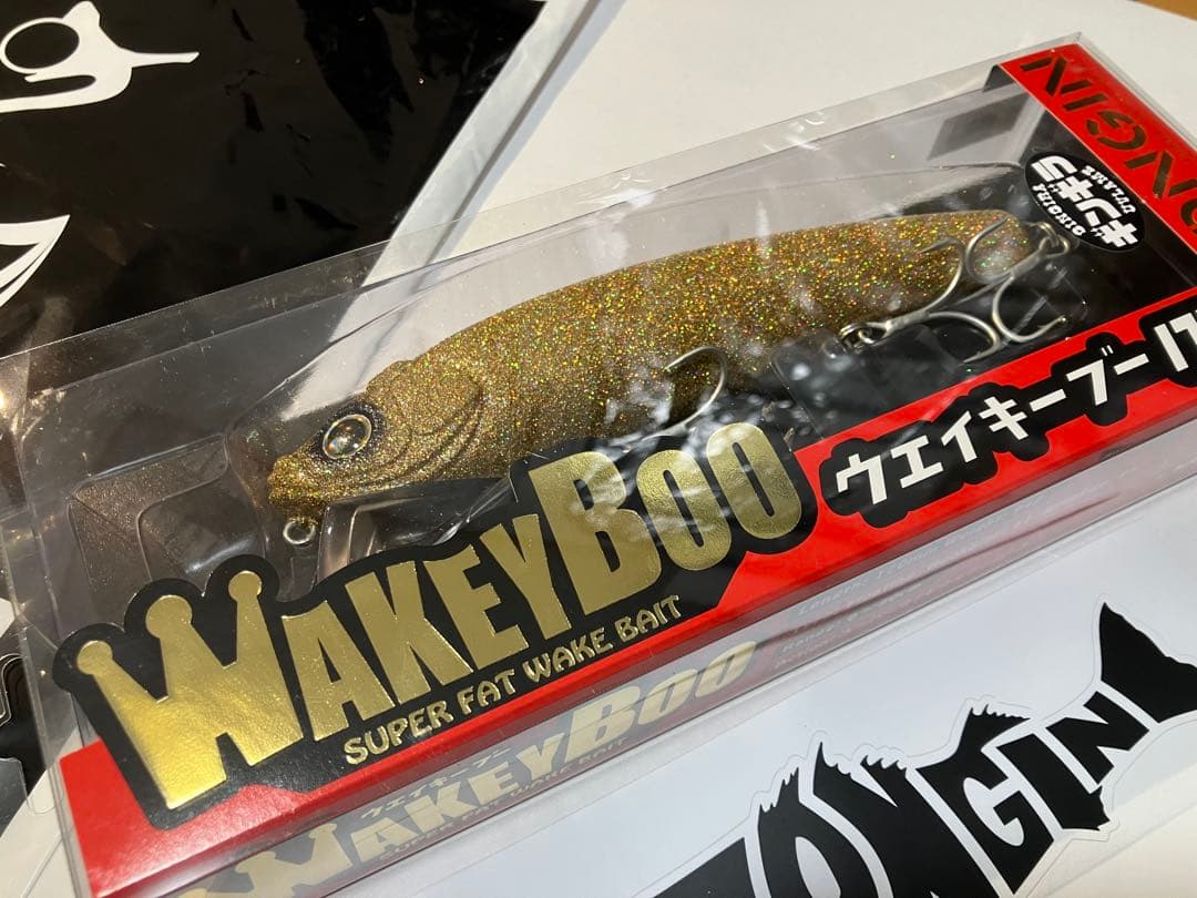 釣りフェス2026 ウェイキーブー170 ギンギラゴールド　とステッカー
