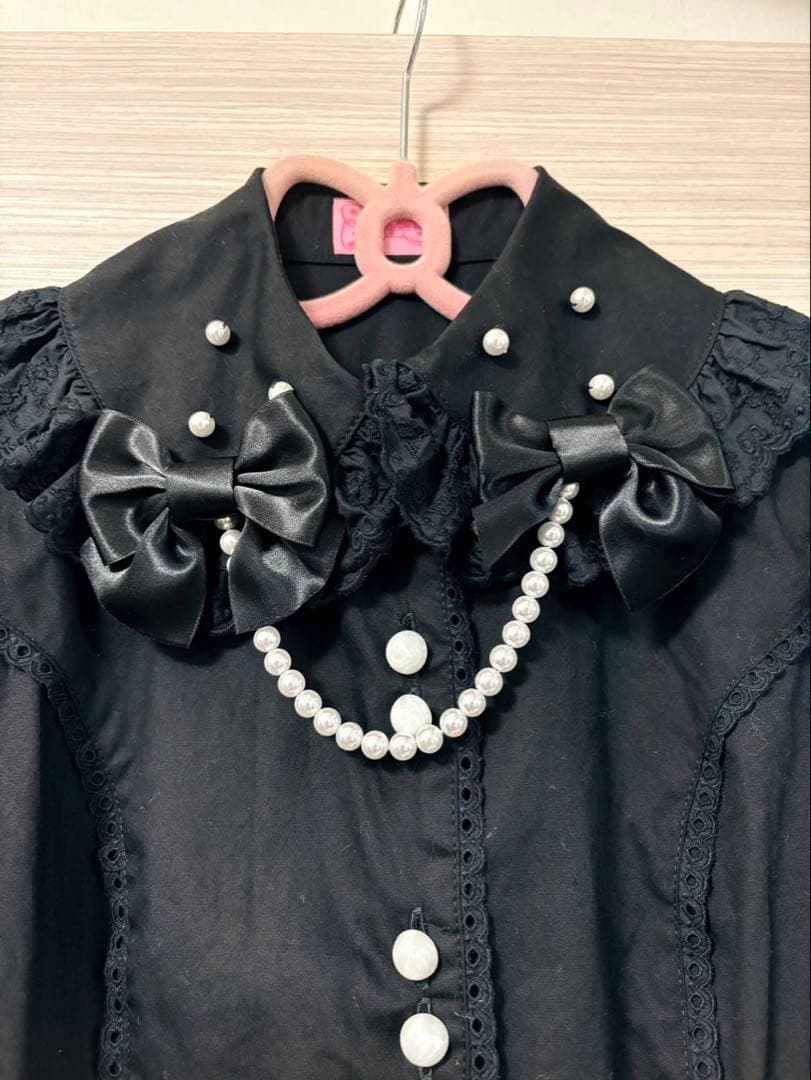 Angelic Pretty ブラウス4着セット 長袖 半袖 黒 ピンク