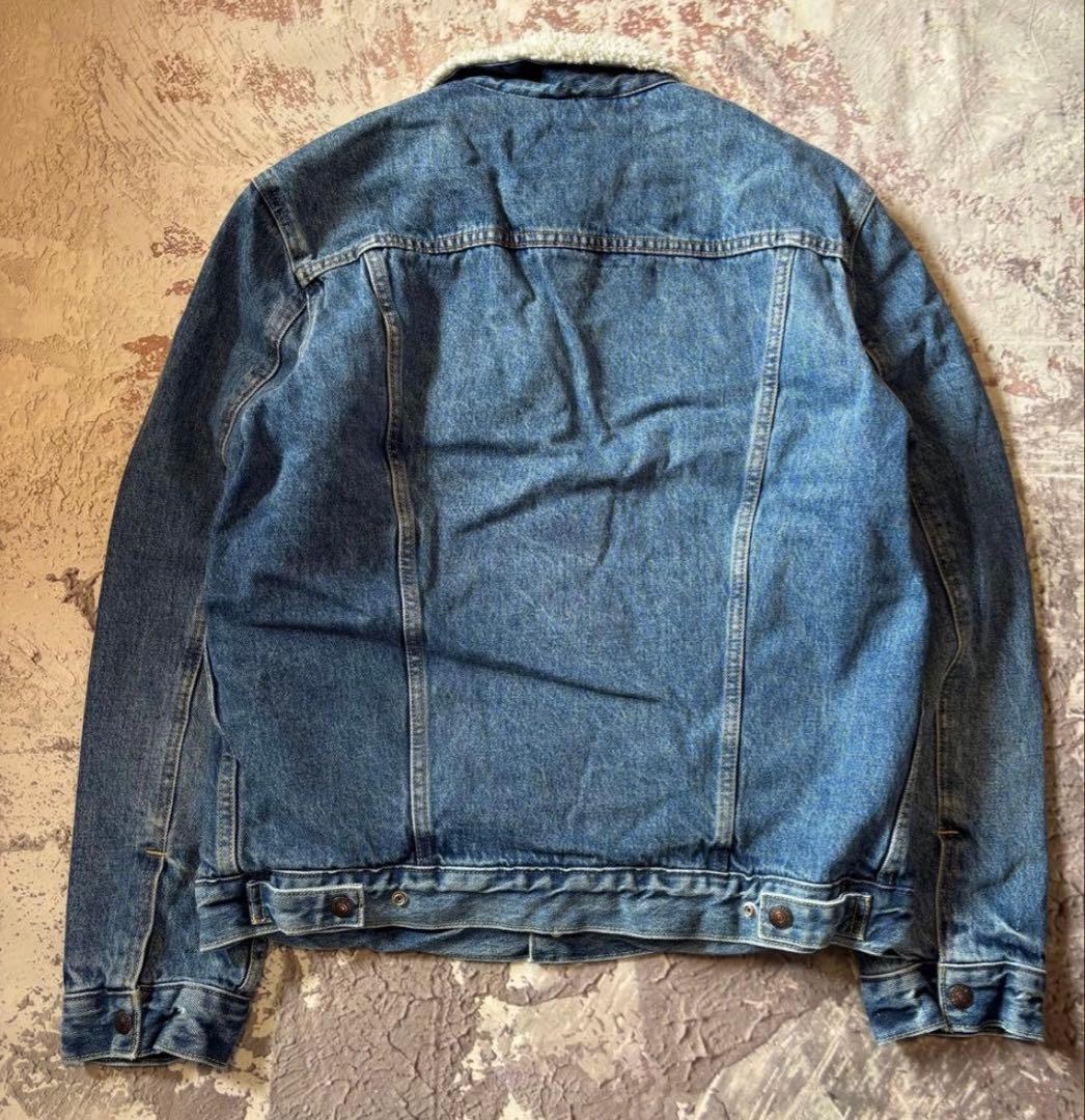Levi's リーバイス premium デニムジャケット gジャン ボア L