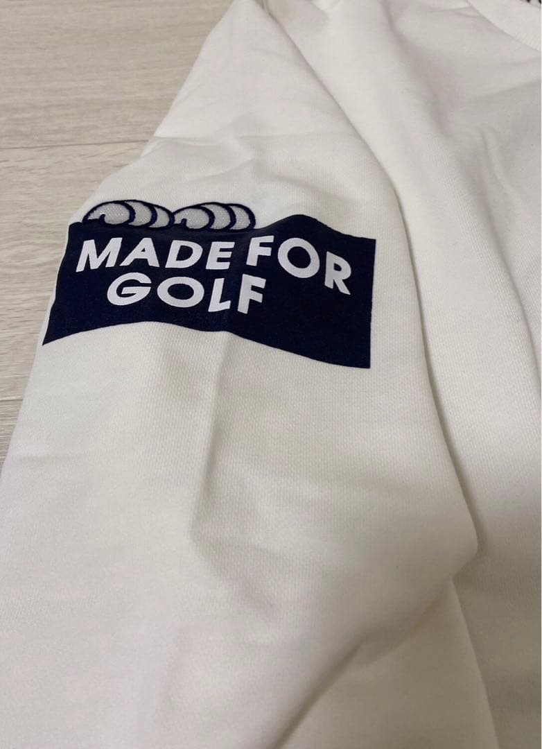 新品 正規品 パーリーゲイツ どうしちゃったスウェット日本製 白 サイズ6 XL