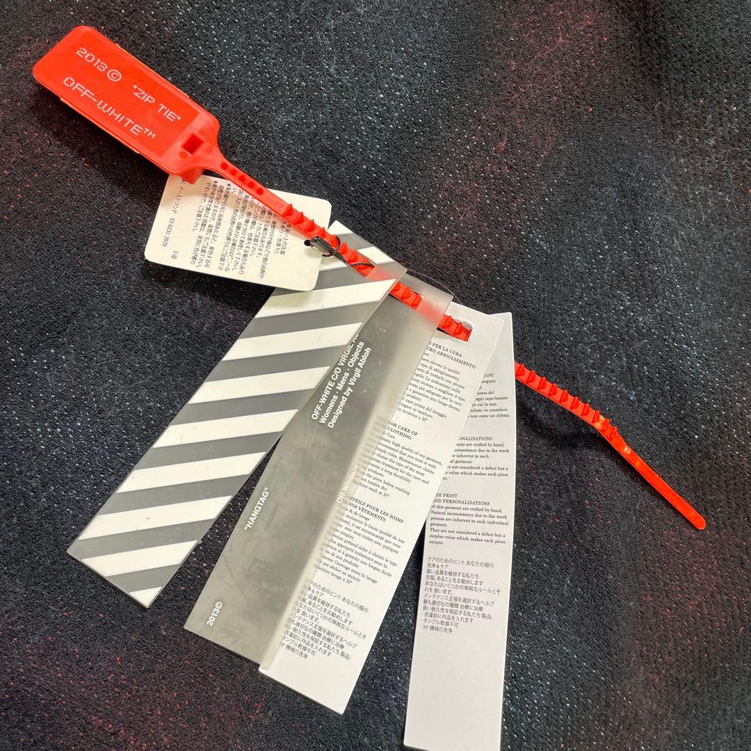 off-white オフホワイト　チェック柄ライトアウタージャケット　パーカー