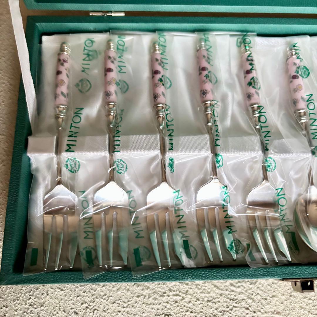 【新品未使用】MINTON ハドンホールカトラリーセット 10点