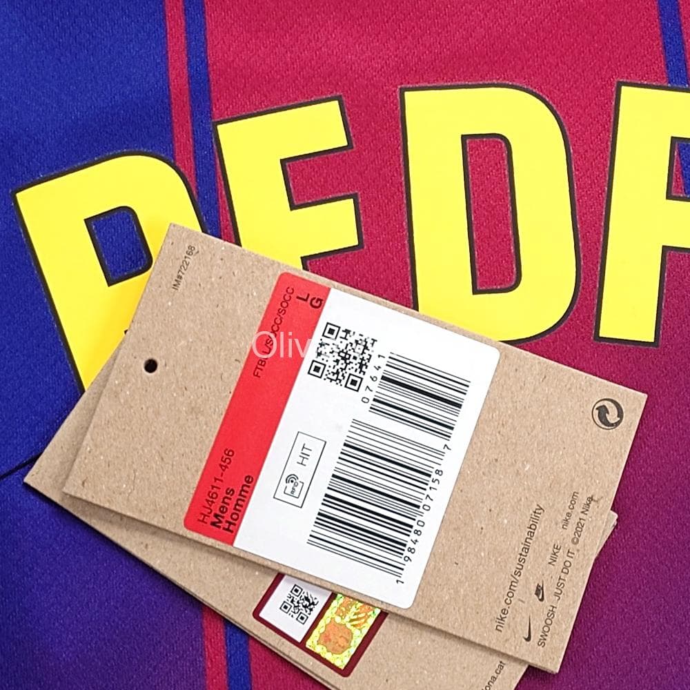 [正規品] FCバルセロナ 長袖ユニフォーム 25-26 #8 PEDRI
