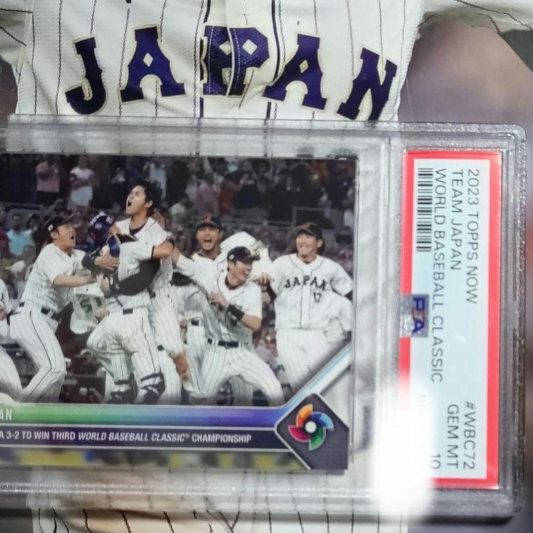 2023 wbc topps psa10 TeamsJapan　＋大谷雑誌　★
