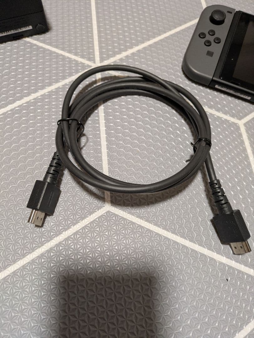 Nintendo Switch 本体 グレー 　2022年購入　ケース付き