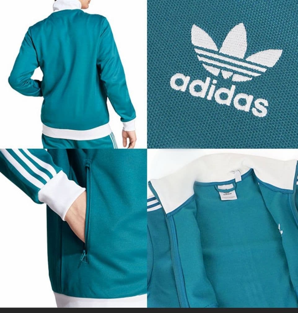 adidas originals ベッケンバウアージャケットL緑新品