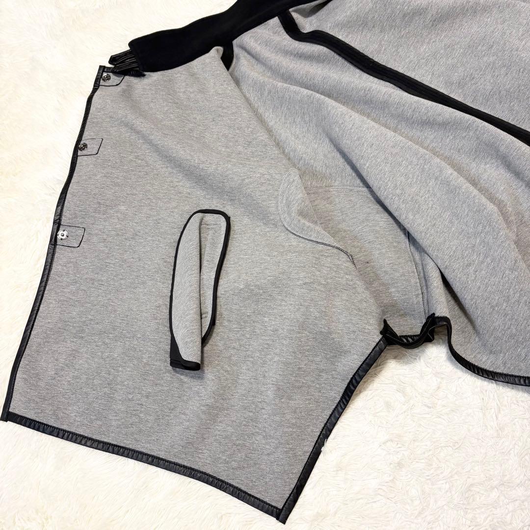 【極美品】 FENNEL ケープ ポンチョ ジャケット 黒 9号 ヤマダヤ