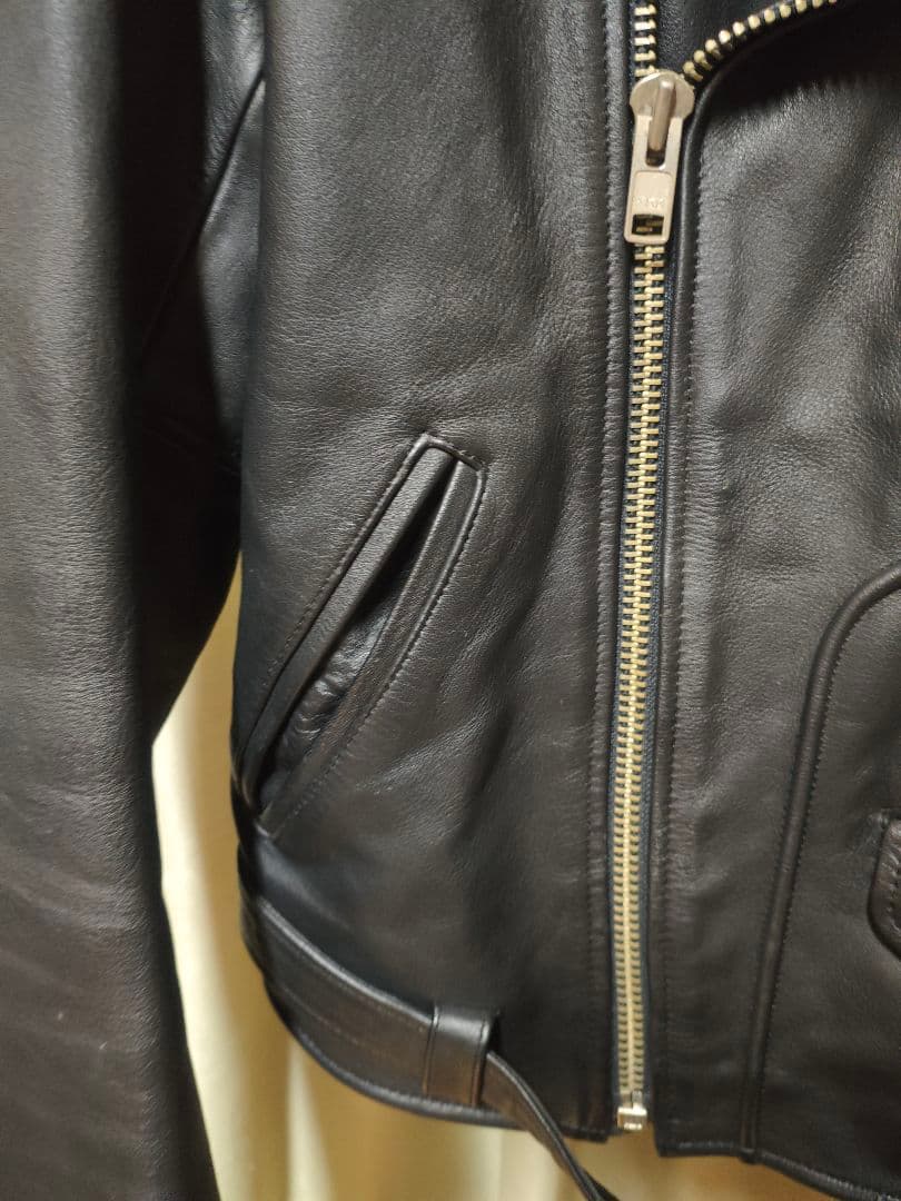 NANKAI ダブルライダース Dポケット XL 牛革 レザージャケット