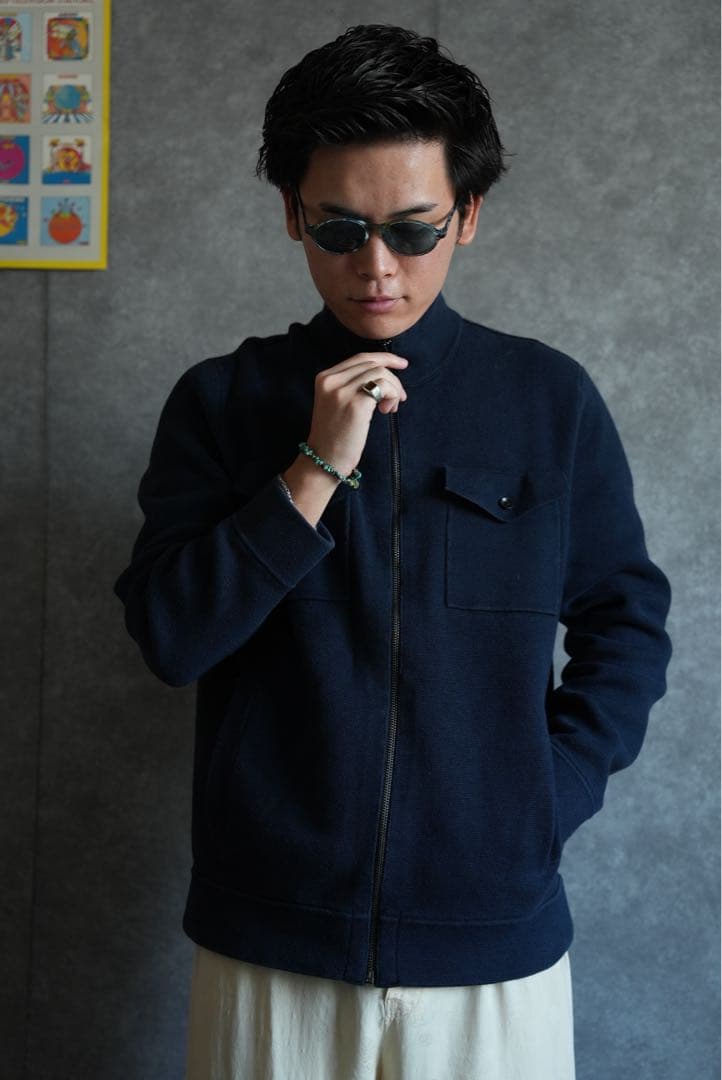00s BANANA REPUBLIC ドライバーズニット　コットン