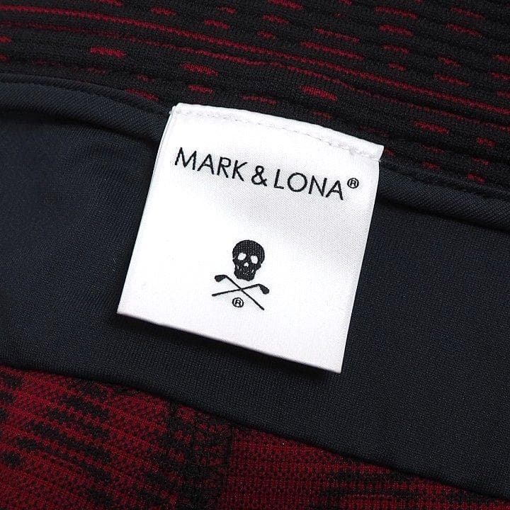 新品サンプル MARK & LONA マーク＆ロナ 総柄ゴルフパンツ 48