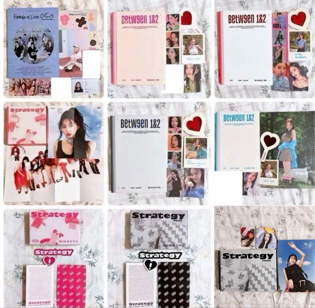 TWICE アルバム まとめ売り トレカ フォトカード CD フォトブック