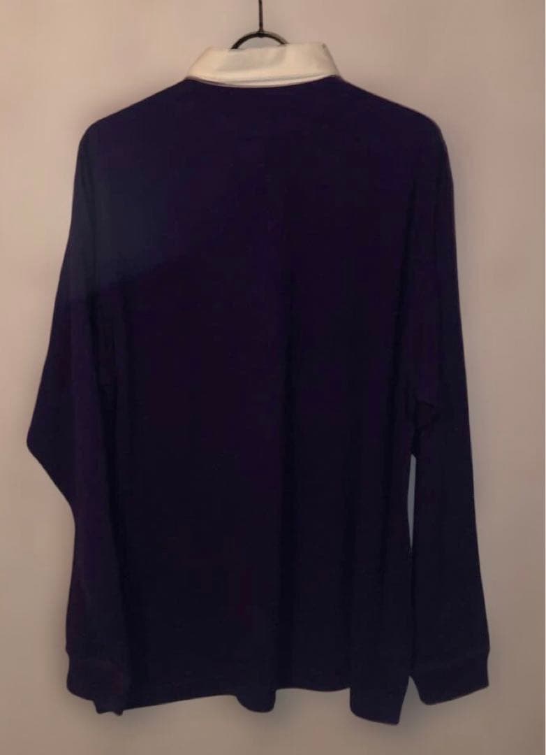 polo ラルフローレン　the BIG SHIRT パープル　M ラガーシャツ