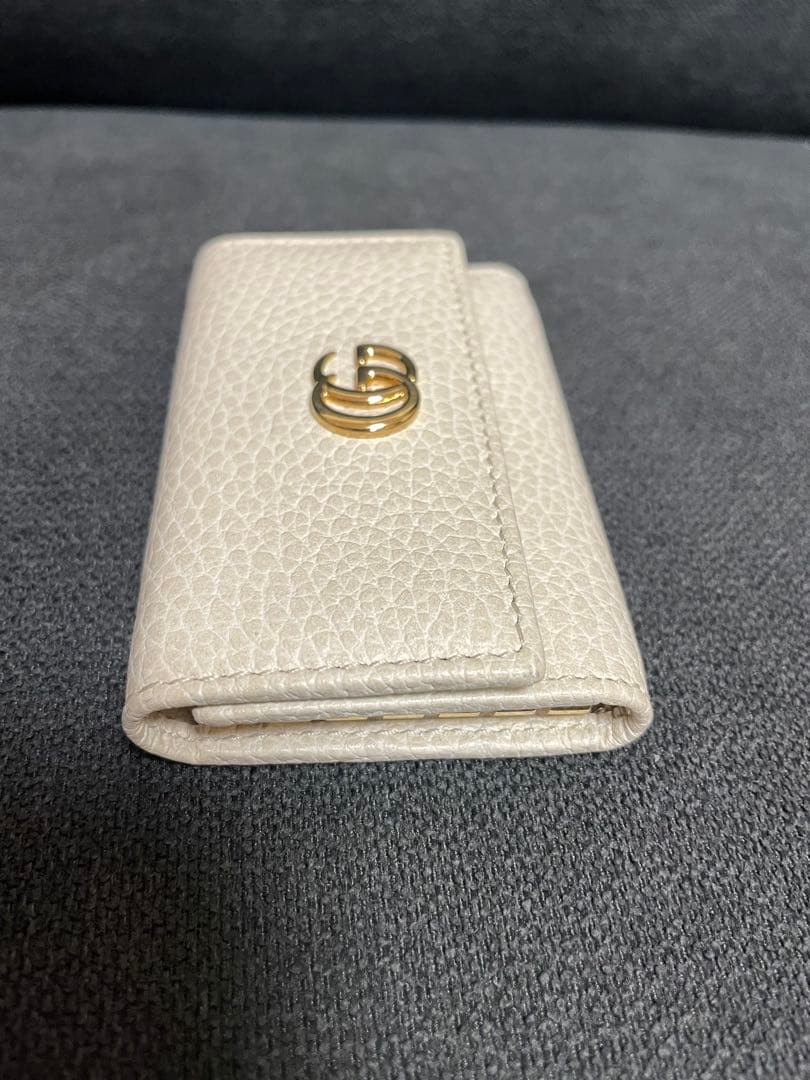 【超美品】GUCCI GG マーモント　キーケース
