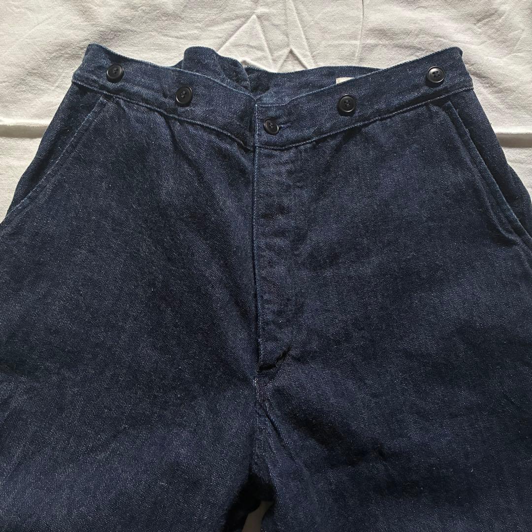 comoli デニムオーバーパンツ サイズ0