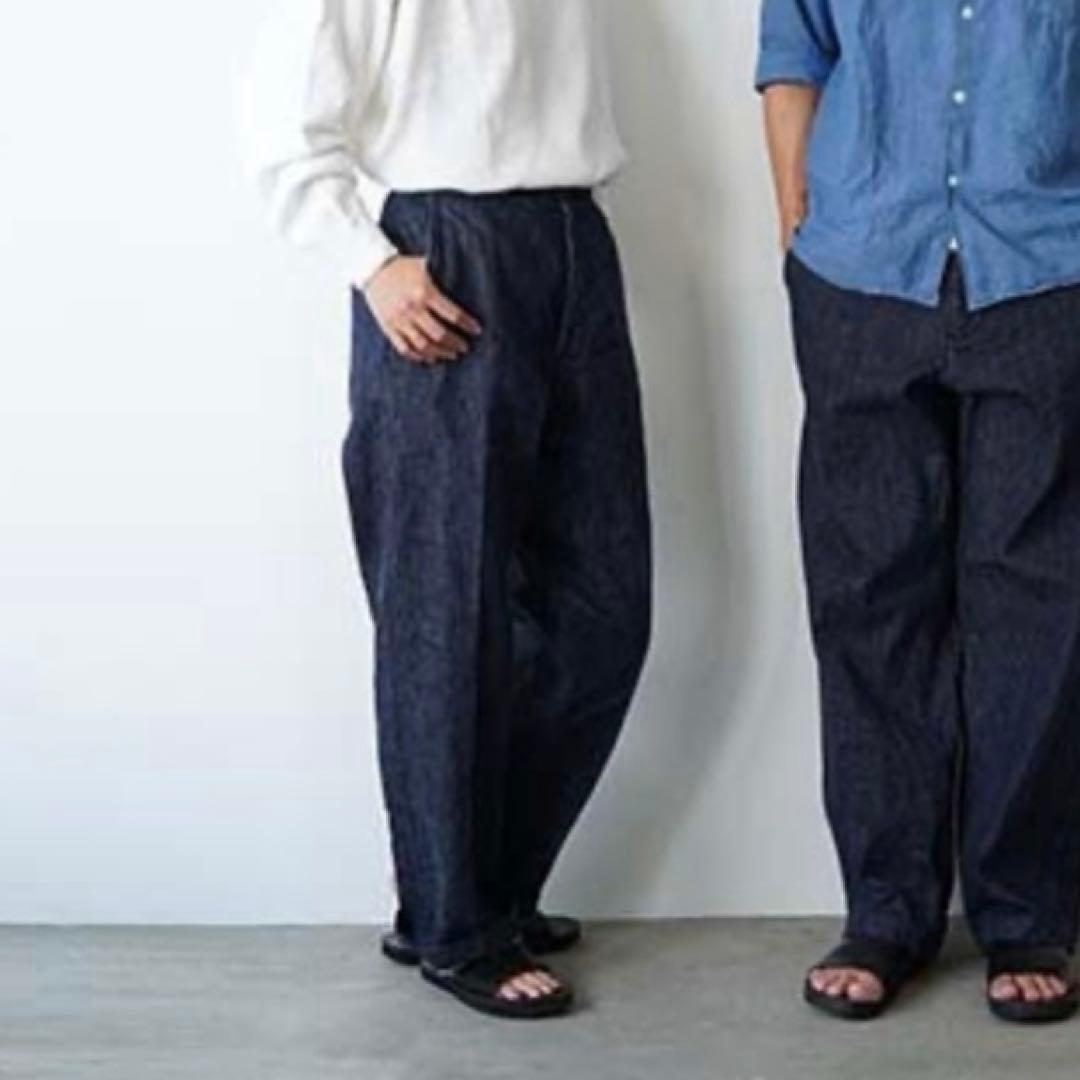 comoli デニムオーバーパンツ サイズ0