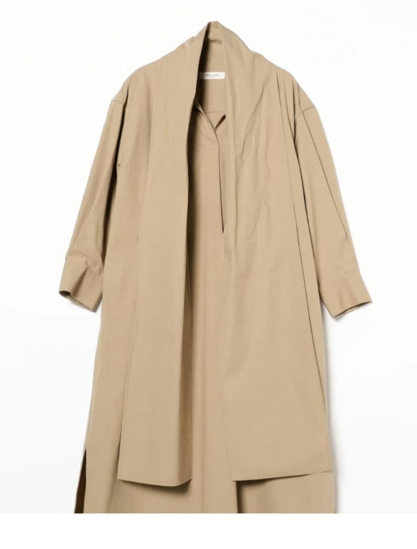 【新品未使用】Demi-Luxe BEAMS シルク コットン リボンワンピース