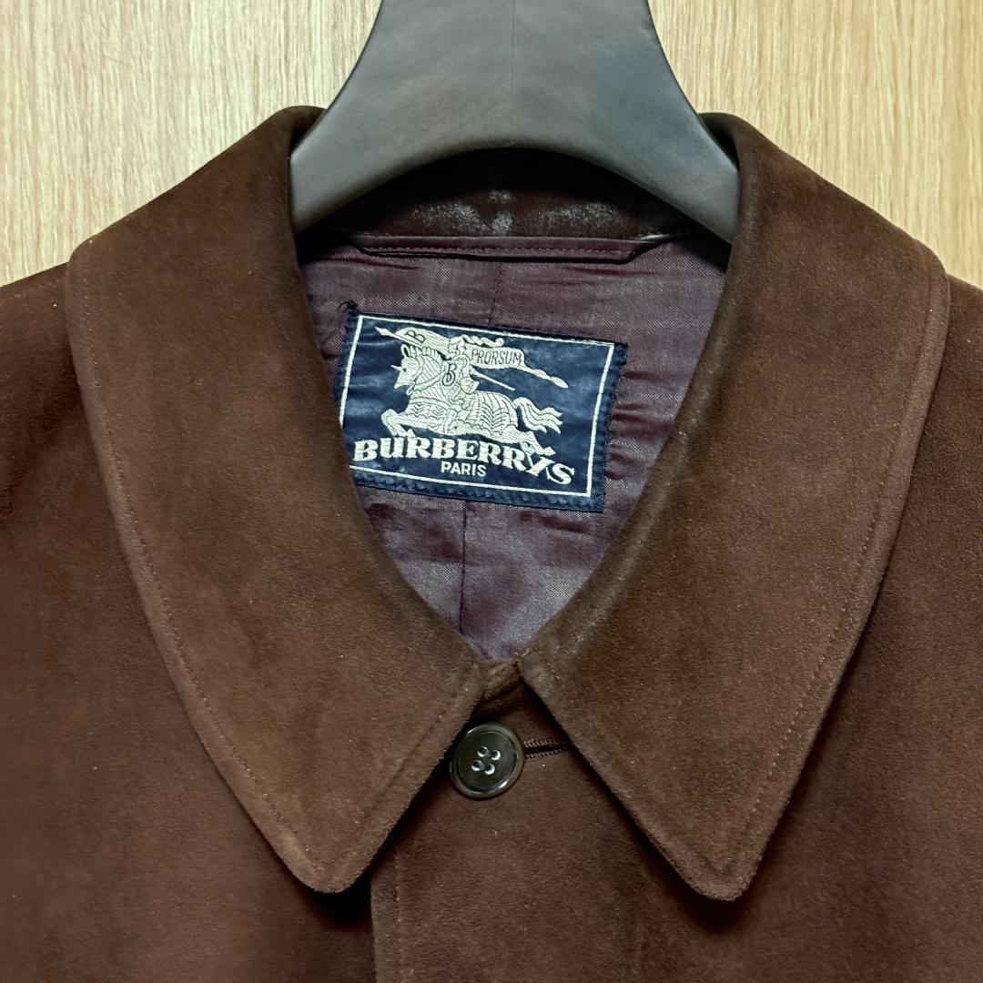 40-50s BURBERRYS PARIS suede jacketフランス製