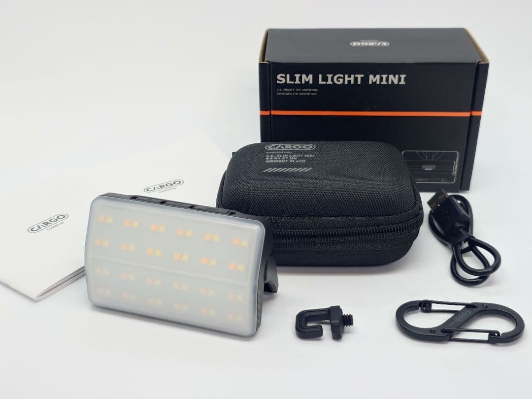 CARGO CONTAINER SLIM LIGHT MINI ブラック