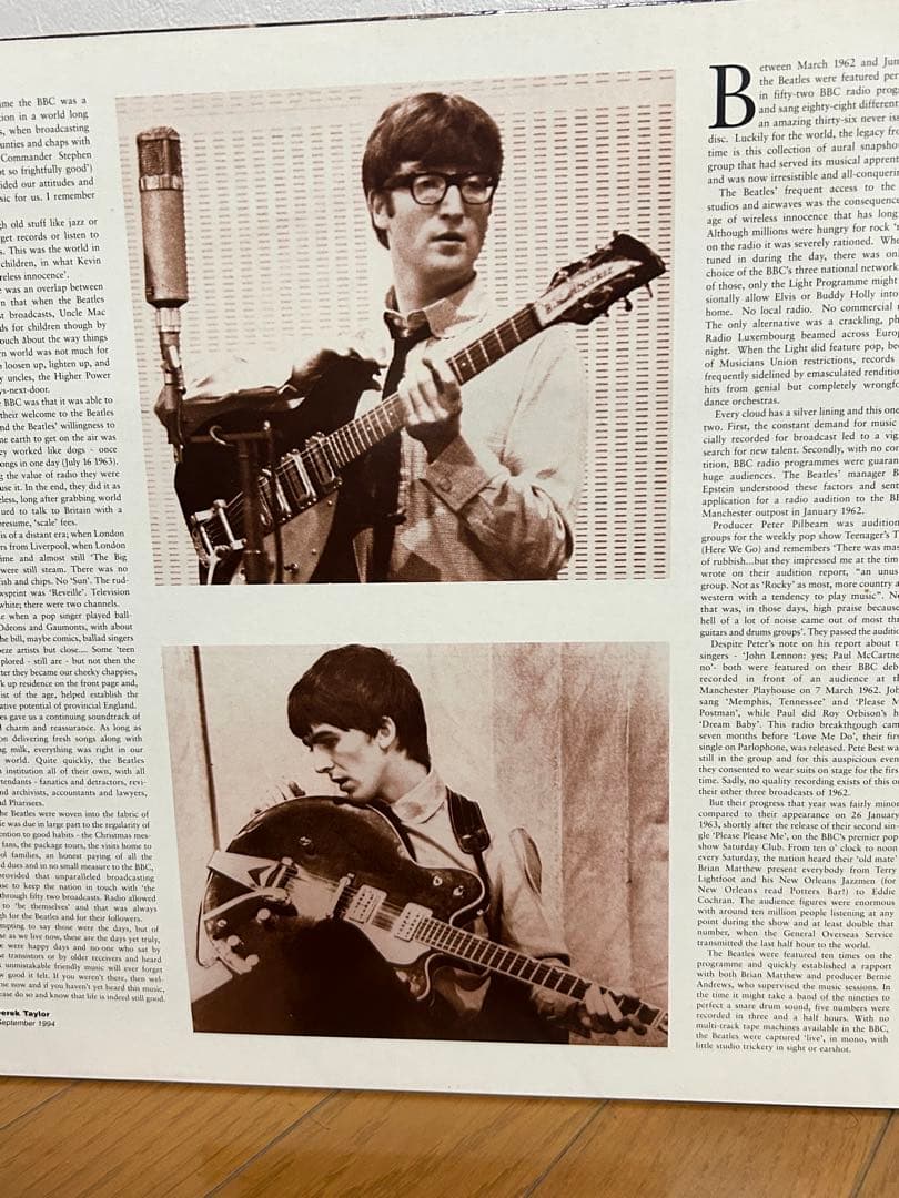 Beatles 「Live at the BBC」 UKオリジナル盤