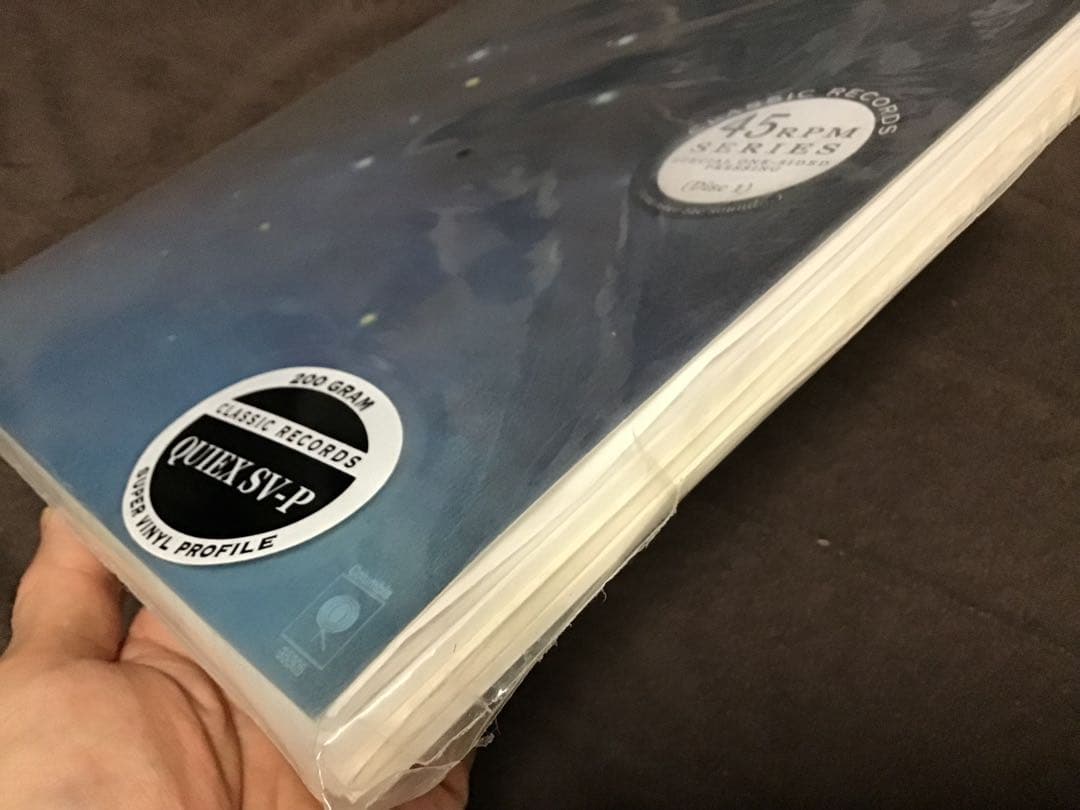 新品❣️アナログ盤最高峰『ウィリー・ネルソン　スターダスト』45回転片面LP 4面
