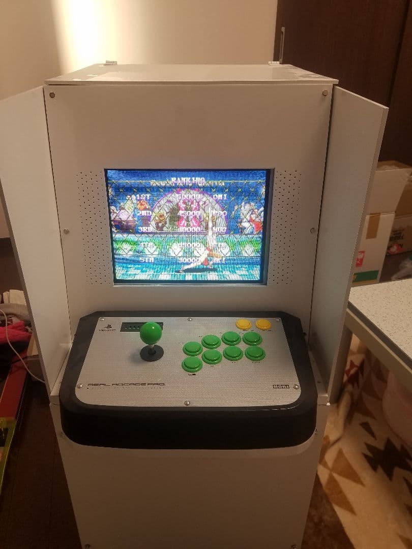 ミニアーケード風自作モニターセット