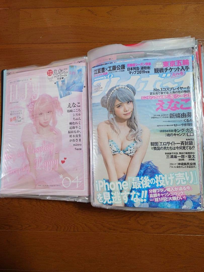 えなこ　2017年〜2021年掲載雑誌切り抜き等