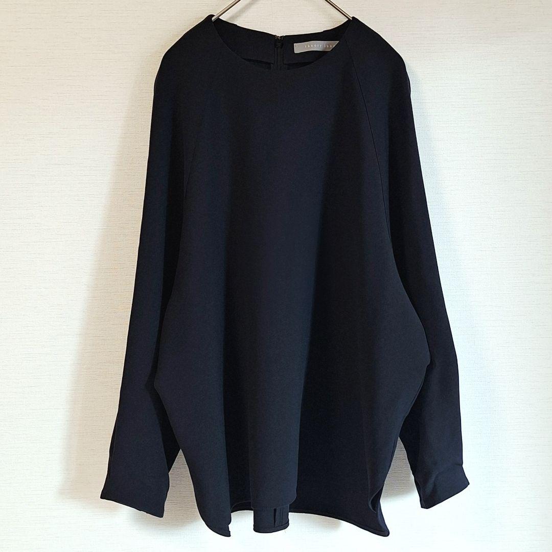 theoryluxe ウォッシャブルプルオーバーブラウス　38(M)　ゆったり