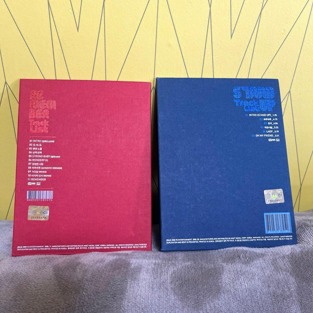 K-POP・アジア BIGBANG Vol.2 REMEMBER STAND UP 2set