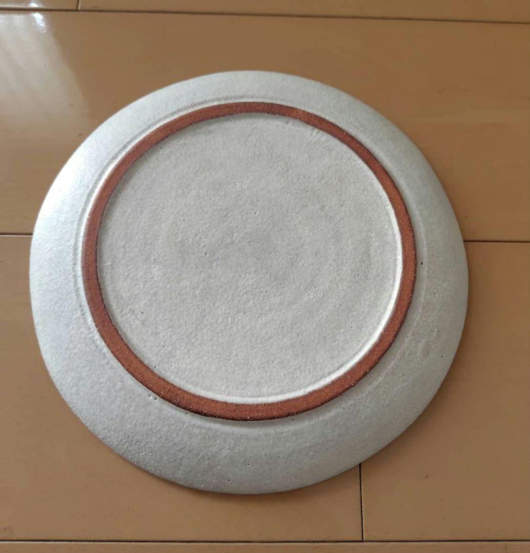 【三ツ持啓】　三ッ持啓　むくり工房　スノータウンプレート　食器　作家