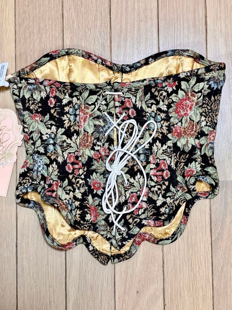 シ*ン様 lacemade レースメイド 鏡花水月 コルセット XSサイズ