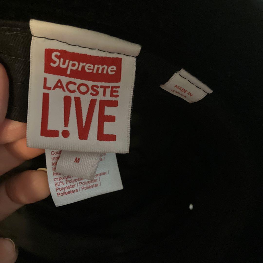 Supreme×LACOSTE バケットハット